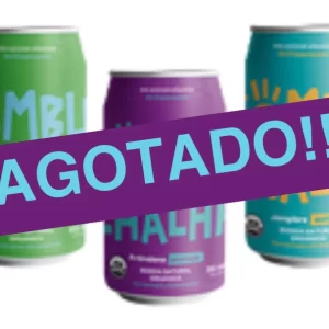 Kombuchacha® Lata Mix B Arándano, Cedrón, Jengibre, Té Verde, Té Negro, 24 latas