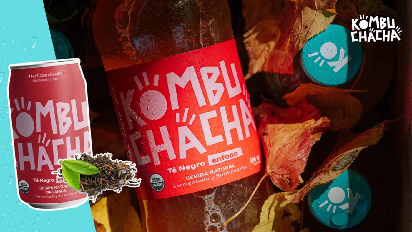 Te de kombucha de kombuchacha
