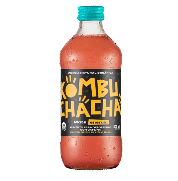 Botella de kombucha Mate