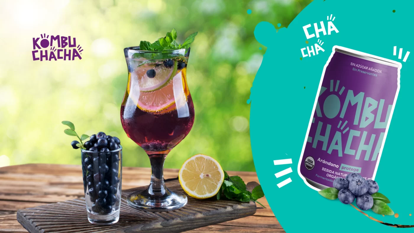 Conoce las recetas con kombucha arandano que tenemos para ti.