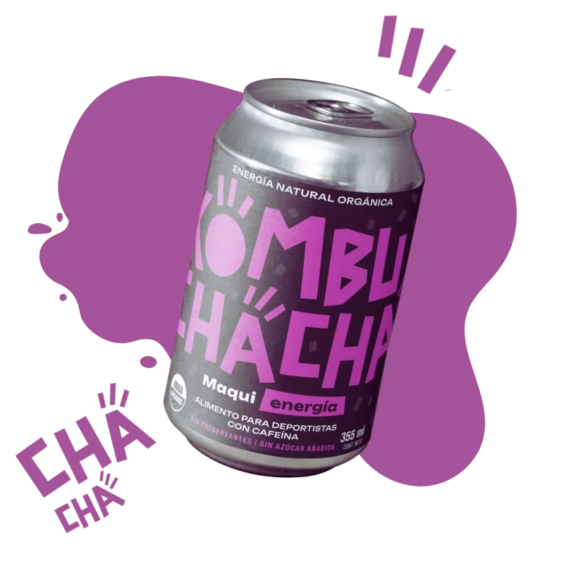 Conoce uno de los nuevos sabores kombucha Maqui de kombuchacha
