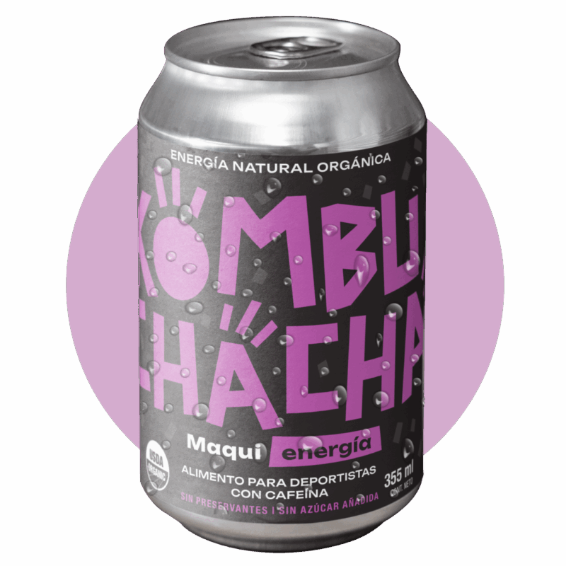 kombucha de maqui en lata kombuchacha